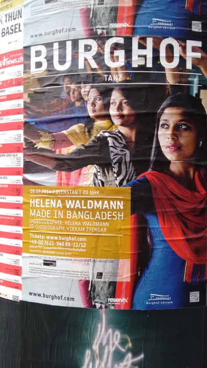 poster in Lorrach, Germany